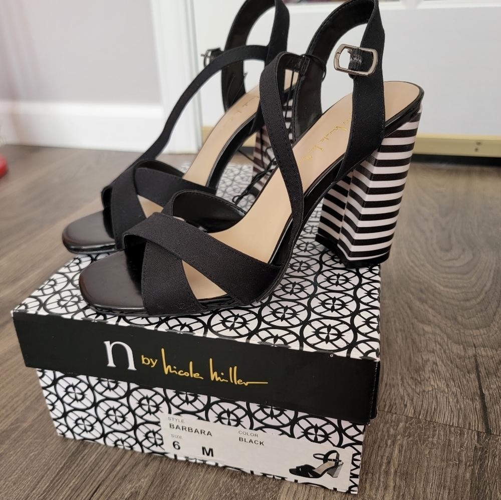 Women's heels N by Nicole Miller size 6 NIB - Picture 2 of 5